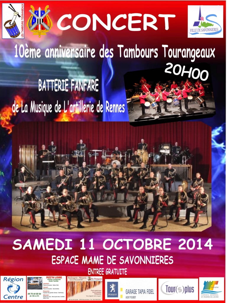 Affiche Tambours Tourangeaux
