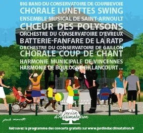 Lire la suite à propos de l’article La Batterie-Fanfare de la RATP en concert au jardin d’acclimatation