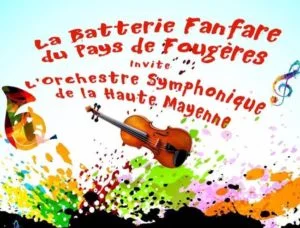 Lire la suite à propos de l’article La Batterie-Fanfare de Fougères invite l&rsquo;Orchestre Symphonique de haute Mayenne