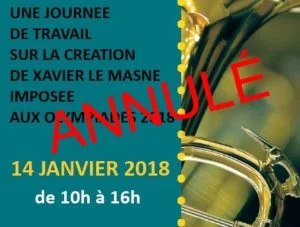 Lire la suite à propos de l’article Annulation de la journée de travail de la CAMPA