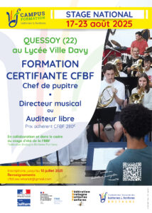 Lire la suite à propos de l’article Stage national CFBF en août prochain