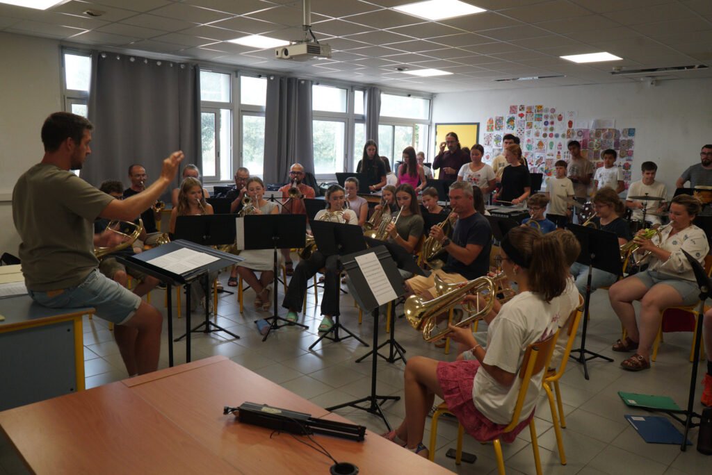 Travail d'orchestre