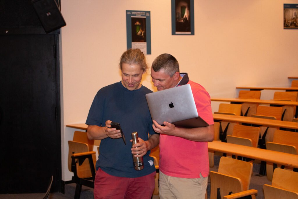 Vincent Morinière et Christophe Grange