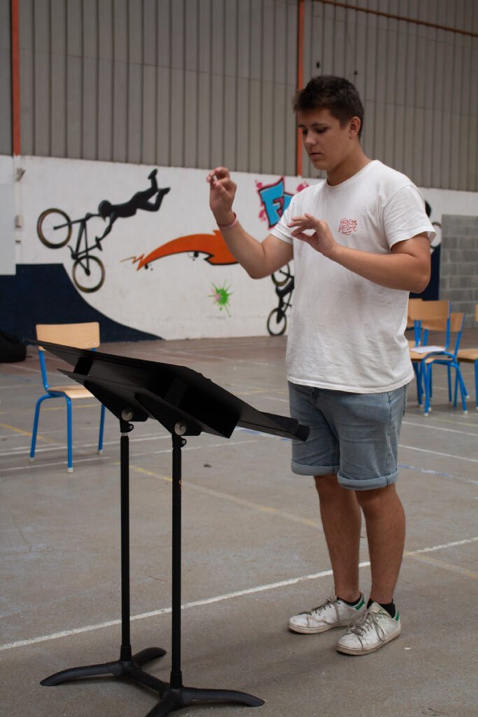 Maël à la direction de "Terre de Breizh“ de Christophe Grange