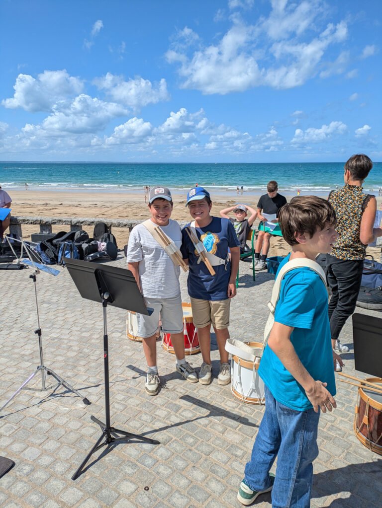 Préparation du concert